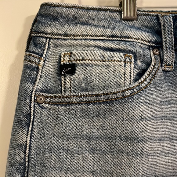 KanCan Distressed Blue Jeans - Picture 2 of 9